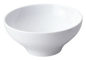 Metallic - 特白磁 マジェスタ 21cm スムーズボウル 21x9.3cm 約1730cc 日本製 洋風どんぶり 変形ボウル　