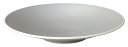 カルマCALMA 26cm ディーププレート グレイ 26x4cm 日本製切り立ったリムと無駄のない形状 端正なモノトーン食器パスタ カレー 深さのある丸皿