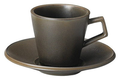 コーヒーカップ おしゃれ コーヒー碗皿 有田焼 陶磁器 日本製 波佐見焼 水晶彫ぶどう（青） コーヒー碗皿