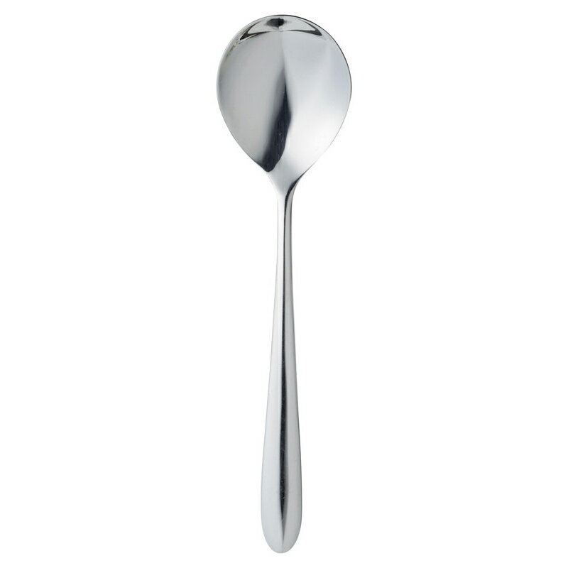 Rakuten - メレンゲ 19.5cm スープ スプーン　19.5x4.8cm 18-10ステンレス製　輸入品
