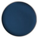 ルスティカ LUSTICA 28.5cmプレート 紺青28.5x1.7cm 日本製切りたつ渕が料理を切り取る クールなカフェ食器メイン ステーキ スパゲッティ ...