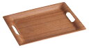 41cm 天然木合板 長角手付トレー レッド41x30x2.4cm 427g天然木合板のサービングボード
