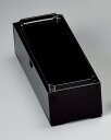 黒 カスター箸箱 (26cm箸用) 28.2x10x8.2cm (内寸26.5cm) ABS樹脂製 日本製