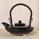 桜 黒ぢょか 14.5x6.7cm 満水約400cc 日本製 焼酎を楽しむための酒器 薩摩生まれの燗付器「黒千代香」芋焼酎のお湯割り 燗つけに 家呑み 毎日の...