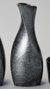 銀黒ひねり 1号 徳利5.5x15.5cm 約140cc 日本酒 どぶろく 焼酎 吟醸酒をもっと愉しむ家呑み 晩酌はお気に入りの器で 日本製