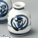 手描き 花絵 一合 蕎麦徳利6.5x9cm 日本製 そば徳利 だし入れ つゆ入れ