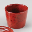 紅釉 柚子地 そば猪口 8.4x6.5cm 日本製 そば懐石用品 そば千代口 つゆ入れ小鉢 煮物碗 小附け 先出