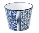 230cc 蕎麦猪口 藍浪花 日本製 美濃焼 8.5cmx7cm 使いやすい大き目そば猪口 磁器製 端正な和モダンな切立そば千代口 小鉢 煮物突出し デザートカ...