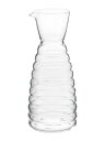 320cc ガラス冷酒徳利 片口酒器6.8x16.5cm ガラス製徳利 ボトル デキャンタ アイスティーポット ドリンクジャグなど