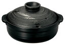 彗星 8号 団らん 土鍋 (直火用) 28.5x25.4x15.4cm 約2400cc 日本製 美濃焼