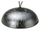 鍋・陶板用 の14.5cm 蓋 銀彩釉 (6.0陶板/6.0鍋対応) 14.5x4.9cm 日本製
