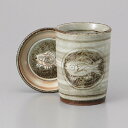 象嵌 魚紋 ひれ酒 蓋付カップ 7x9.5cm フグの炙りヒレ さかなの焼鰭の旨味と香りを閉じ込める絶品やみつきの熱燗日本酒を一層おいしく楽しむ蓋付容器日本製 美濃焼毎日の晩酌 家呑みに お酒好きのプレゼント 贈り物に