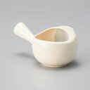 常滑焼 白泥 蓋無し急須 (平あみ付き) 18x12x8.5cm 380cc 土物蓋の無い 急須 ティーポット 煎茶 緑茶 ほうじ茶 中国茶 紅茶 湯さまし 日本製