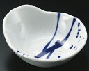 ごす吹掛 呑水小鉢　13x12x4.8cm　日本製 業務用食器