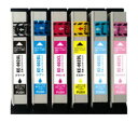 EPSON エプソンIC6CL80L 互換インク 6色セット 対応機種:EP-808AW EP-808AB EP-808AR EP-978A3 EP-977A3...