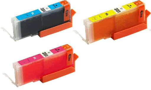 CANON キヤノン用互換インクカートリッジ BCI-351XLC BCI-351XLM BCI-351XLY の3色セット 増量版 対応機種:PIXUS MG7530F/ MG7530/ MG7130/ MG6730/ MG6530/ MG6330/ MG5630/ MG5530/ MG5430/ MX923/ iP7230/ iP8730/ iX6830 CANON キヤノン用互換インクカートリッジ BCI-351XLC BCI-351XLM BCI-351XLY の3色セット 増量版 対応機種:PIXUS MG7530F/ MG7530/ MG7130/ MG6730/ MG6530/ MG6330/ MG5630/ MG5530/ MG5430/ MX923/ iP7230/ iP8730/ iX6830