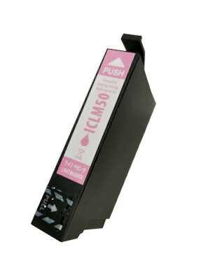 EPSON エプソン 用 互換インクカートリッジ IC50 シリーズ ICLM50-CL ライトマゼンタ 洗浄液 【目詰まり洗浄カートリッジ】対応機種: EP-301 302 4004 702A 703A 704A 705A 774A 801A 802A 803 804 901 902A 903 904 / PM-A820 A840 A920 A940 D870 G4500 G850 G860 T960
