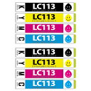 BR社 インク LC113-4PK　4色セット×2　8