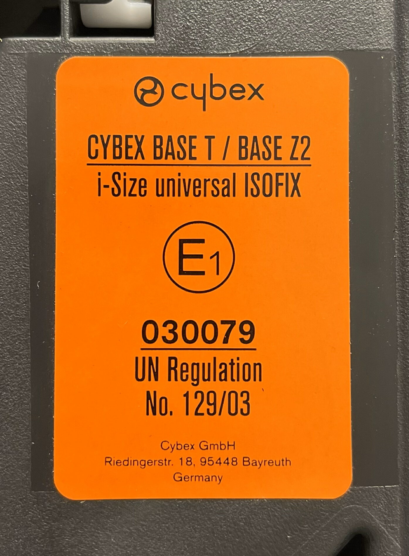 【ポイント10倍】 チャイルドシート 新生児 ISOFIX サイベックス ベースT cybex クラウドZ2 クラウドT シローナZ2 シローナT 専用 送料無料 3