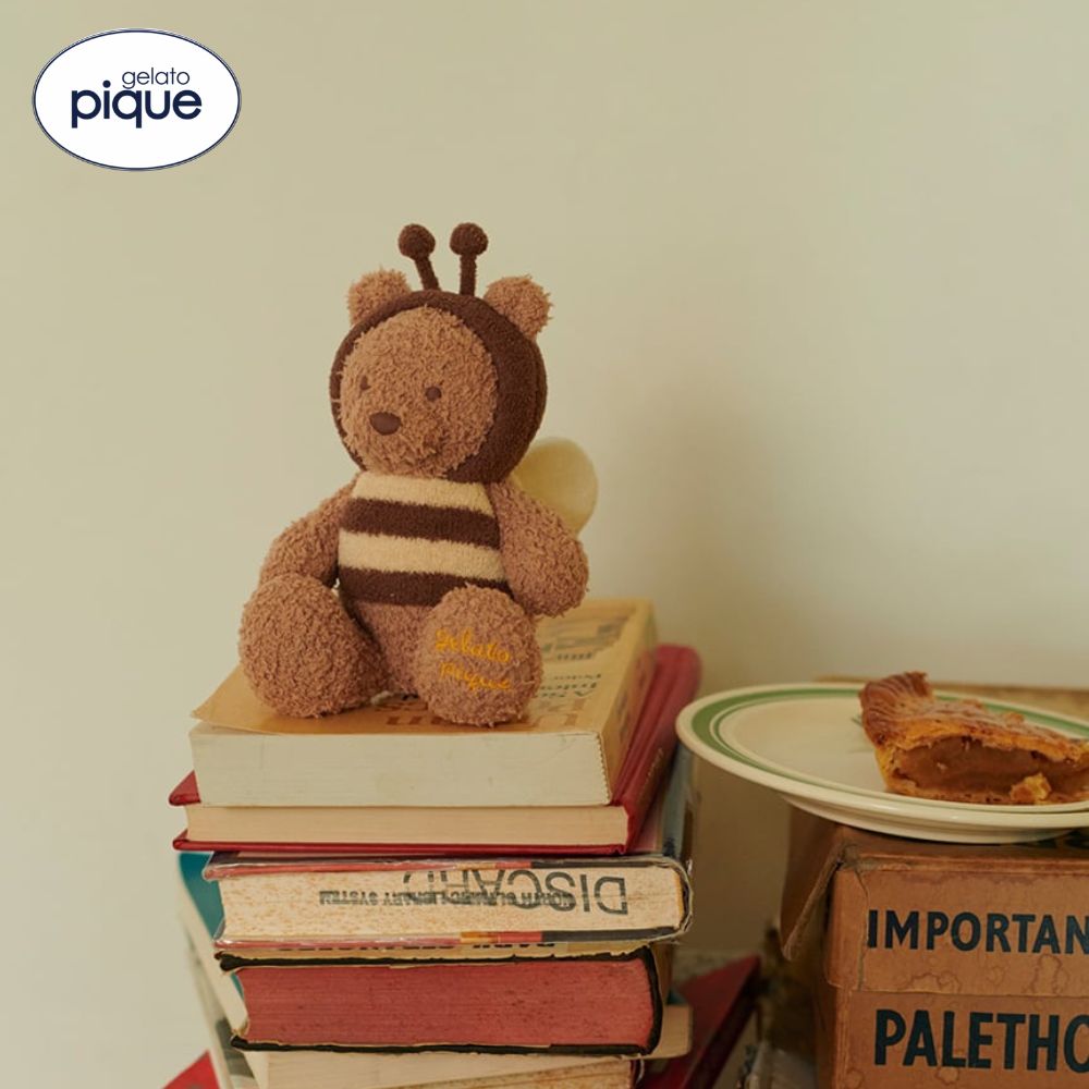 【正規販売店 公式ギフト包装可】ジェラートピケ gelato pique ベビモコベアラトル PBGG254678 はちみつベア ベビー 出産祝い 男の子 女の子 ラトル ギフト プレゼント kids baby ジェラピケ ジェラート ピケ正規品