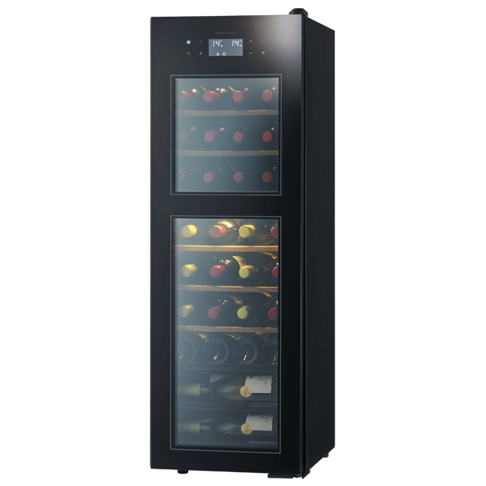 さくら製作所 SAKURA WORKS SA38-B ZERO Advance コンプレッサー式 ワインセラー 38本収納