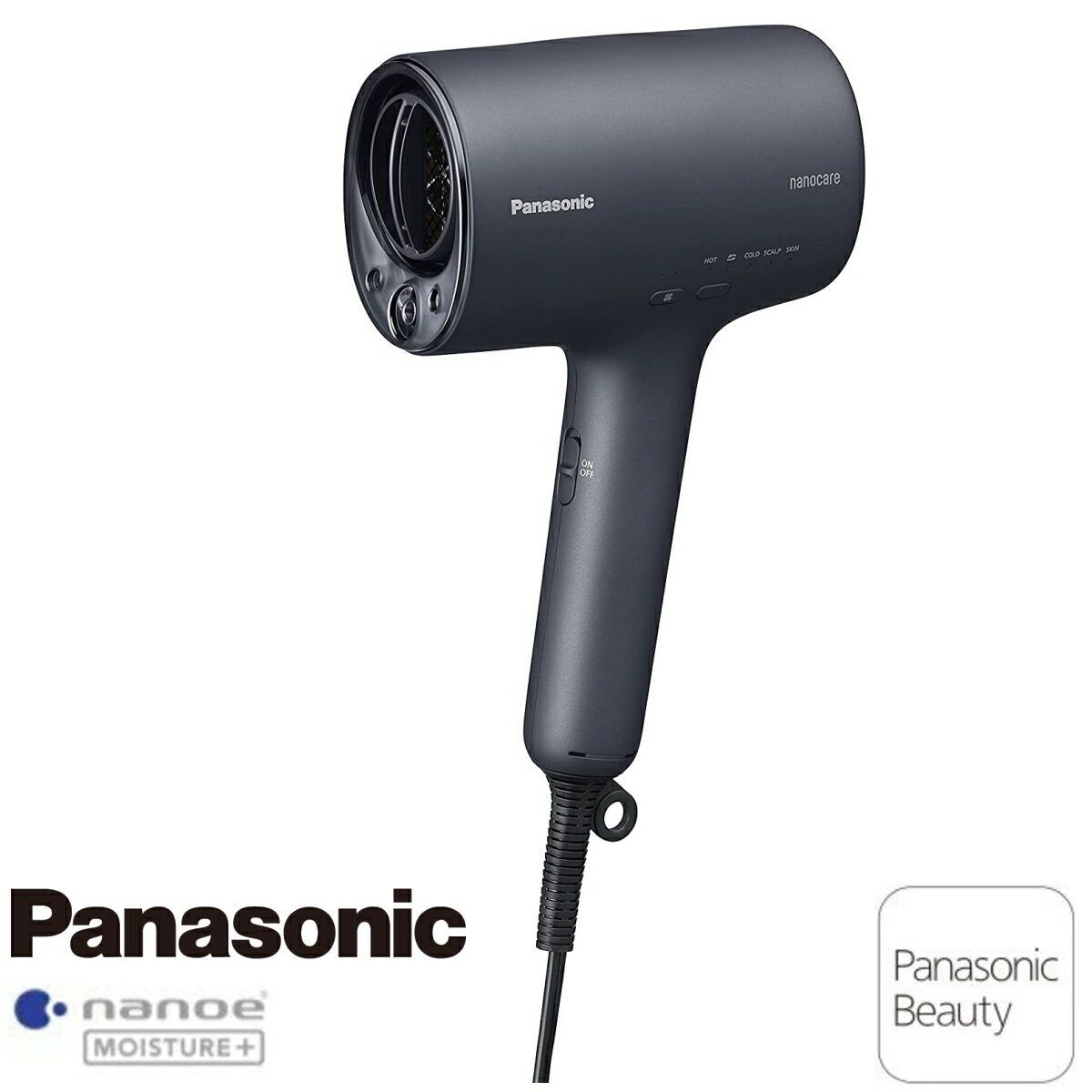 Panasonic（パナソニック）ナノケアドライヤー 【あす楽】パナソニック ヘアドライヤー ナノケア EH-NA0J-A ディープネイビー 高浸透ナノイー&ミネラル搭載 大風量