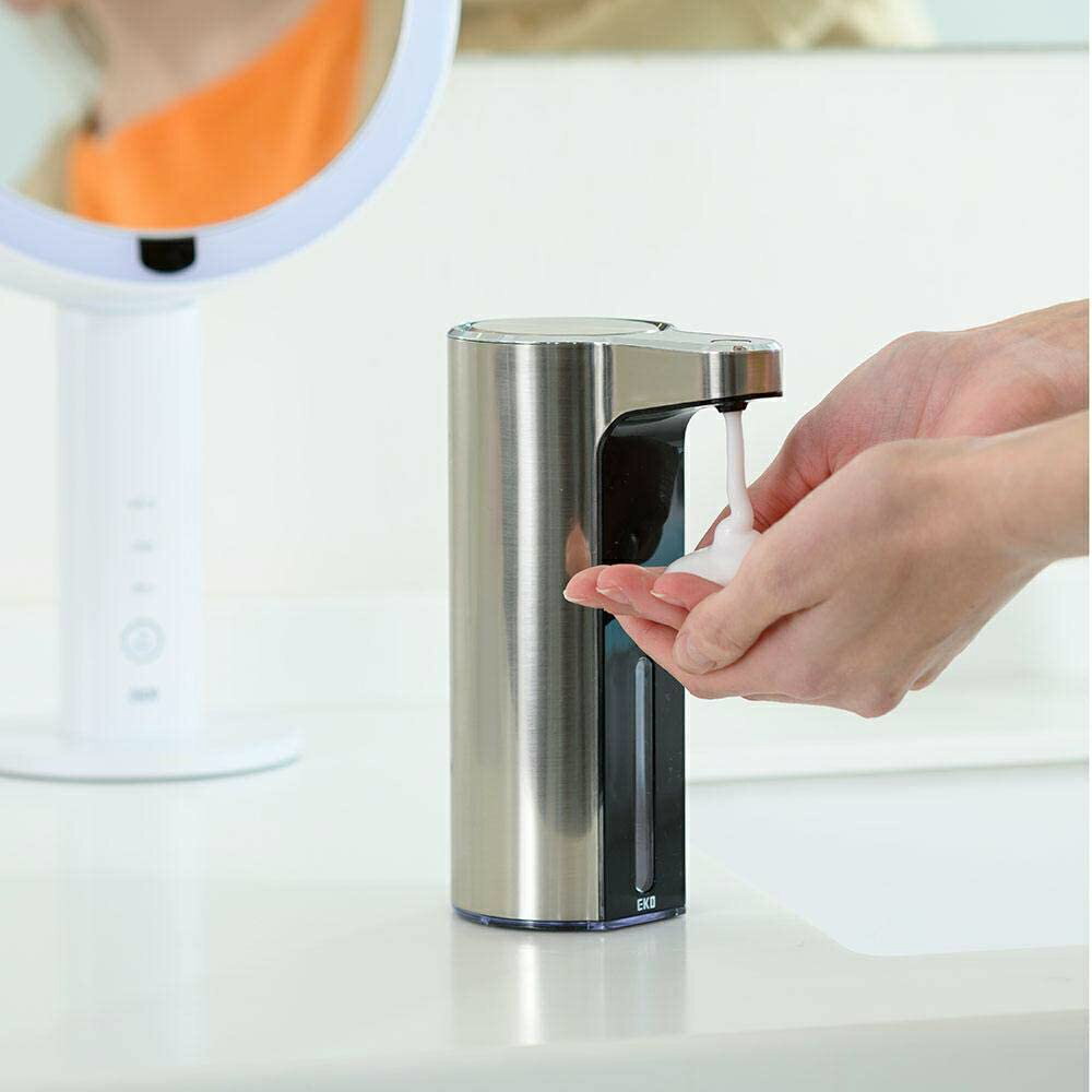 �ڤ����ڡ�EKO JAPAN �����ޥ����ץǥ����ڥ󥵡� EK6088F MT | 250ml ˢ������ ���ƥ�쥹 | 7X12X17.5cm | 1ǯ�ݾ�