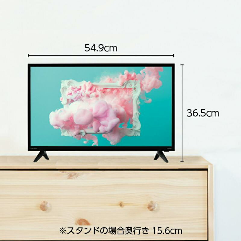 ORION 24v型 ハイビジョン液晶テレビ OMW24D10 | USBハードディスク録画 24型1K | オリオン 1年保証