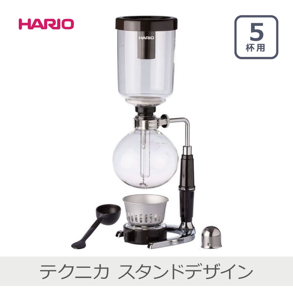Rakuten - 【あす楽】HARIO テクニカ スタンドデザイン 5杯用 | TCA-5 コーヒーサイフォン 5杯用 600ml 業務用 カフェ 日本製