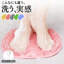 フットブラシ 足臭バスター やわらかい 足洗いマット 足が臭い 足裏ブラシ フットケア 足洗用足用ブラシ 足裏 角質除去 吸盤付き 角質ブラシ足のニオイ 角質ケア 浴室 足裏ケア 3D お風呂 \落ちないS字フック付き!/
