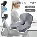 椅子骨盤サポート サポートチェア 人間工学設計 骨盤サポートチェア 座るだけで猫背ケア 正しい姿勢へ導く 快適な座り心地 長時間使用でも疲れにくい お尻腰部の負担軽減 3タイプカラーバリエーション 選べるサイズ|詳細画像