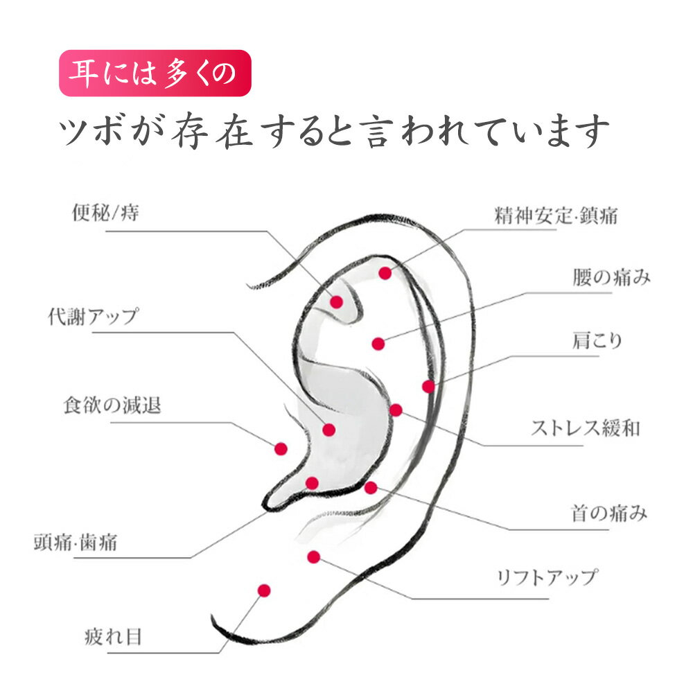 桜坊　楽天市場店の耳つぼシール チタン 透明シール チタン粒 金粒 銀粒 パール 耳つぼジュエリー セルフキッ 透明 100粒 大量 キット 粒タイプ 金属アレルギー対応 ステンレス製 美肌 かわいい 耳ツボ ジュエリー パーツ スターターキット ハロウィン｜アングル2