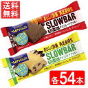 ブルボン スローバー(チョコレートクッキー・チョコバナナ×各54本)108本セット 全国一律
