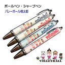 バレーボール 記念品 《 ボールペン シャープペン バレーボール桃太郎 》 卒業 卒部 卒団 記念 引退記念 卒業記念 退団記念 賞品 シャーペン ペン プレゼ...