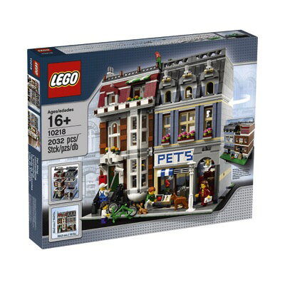 LEGO レゴ クリエイター ペットショップ 10218　モジュラービルディングシリーズのペットショップとアパ＝ト・お取寄