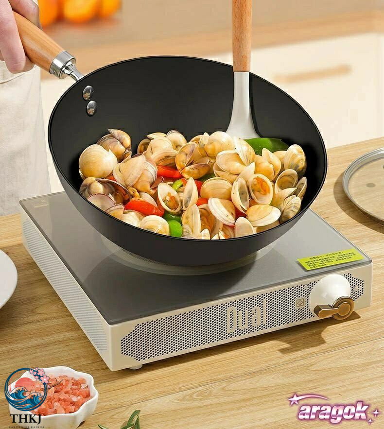 深型フライパンミニ蓋付き深型炒め鍋...