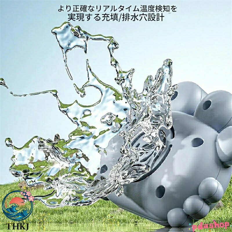 SAKURA Factoryの【全品5%ポイント】お風呂 温度計 赤ちゃん デジタル カニ お湯 沐浴 風呂用 THKJ デジタル温度計 ベビー用品 お風呂用品 ベビーバス 人気 おすすめ 便利｜アングル2
