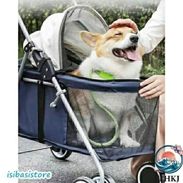 【全品5%ポイント】ペットカート 猫 犬 バギー 多頭用 カート 犬用ベビーカー 3way 折りたたみ 4 輪 小型犬 中型犬 360° 回転 介護用 お出かけ
