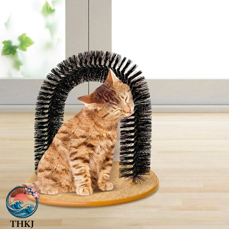 【全品5%ポイント】ネコブラシ セルフグルーミングブラシ 抜け毛取り 猫ブラシ 猫...