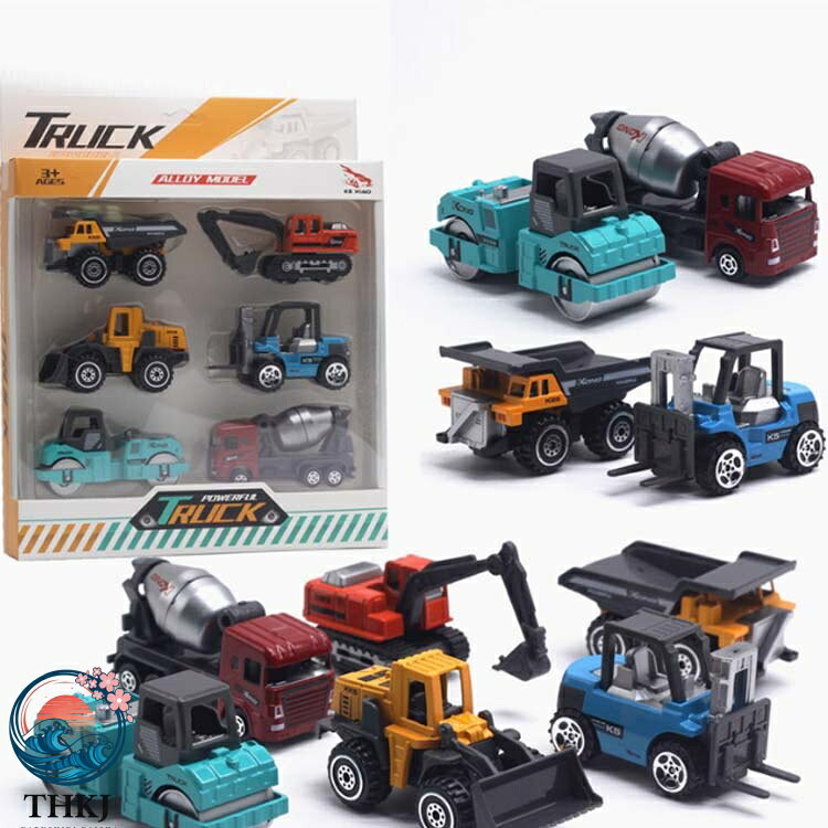 【全品5%ポイント】車両 車両おもちゃ 6 台セット 現場 おもちゃ 車おもちゃ おも...