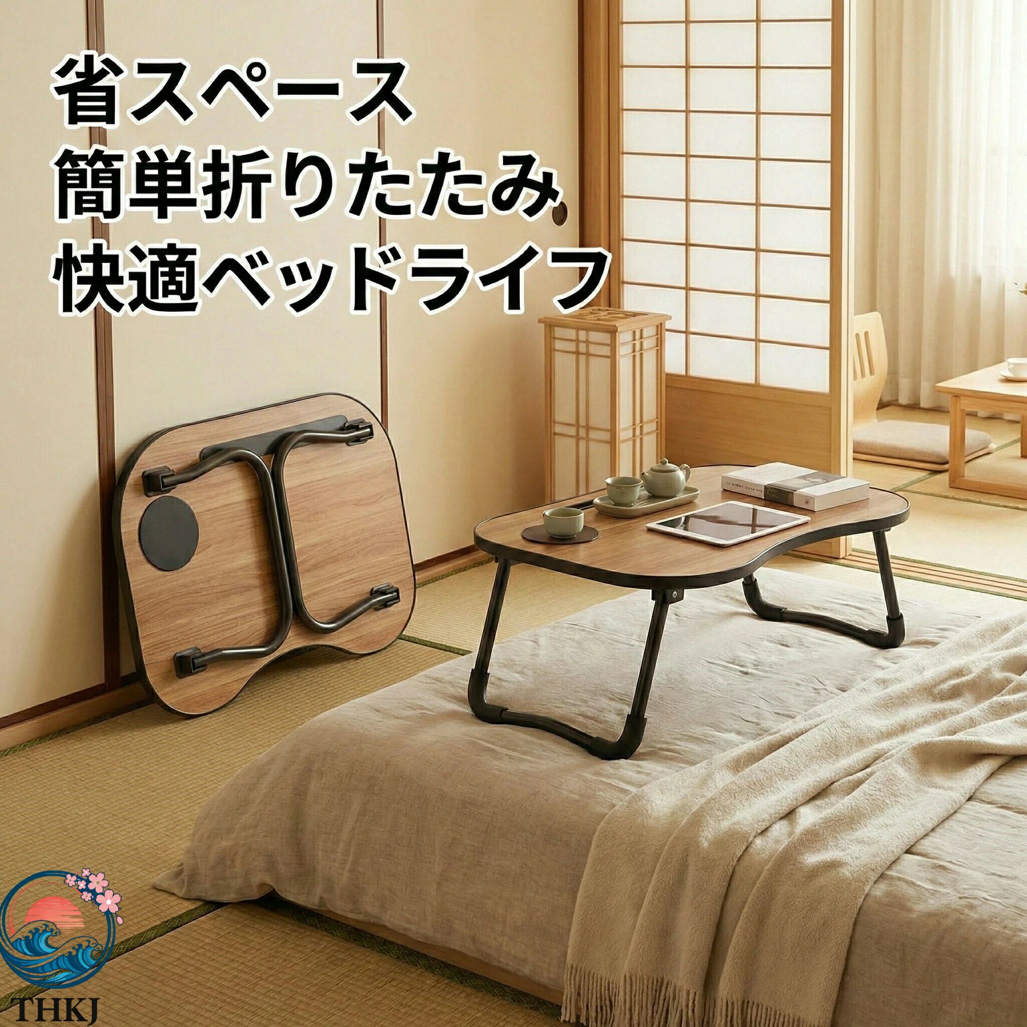 【全品5%ポイント】幅 60cm 折れ脚テーブル 小さい 省スペース おしゃれ テーブル ミニテーブル 木目調 デスク 省スペース 幅 48cm 軽い 新生活 可愛い 折りたたみ 子供部屋 一人暮らし 北欧風 キッズテーブル 折りたたみテーブル ローテーブル [2]