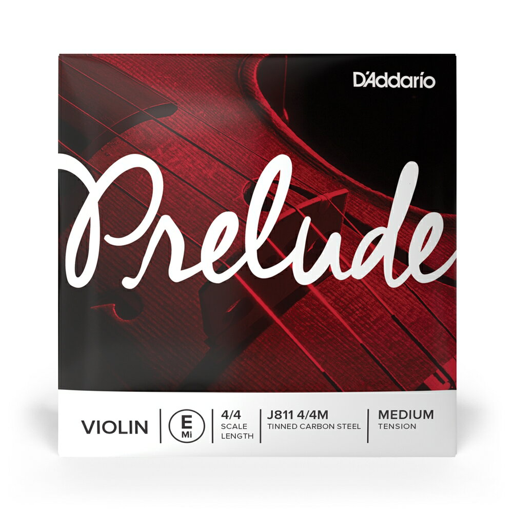 【5と0のつく日はエントリーでポイント4倍】D'Addario バイオリン弦 J811 4/4M P ...