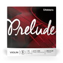 Prelude Violin Strings Prelude Violin Stringsは芯線にソリッドスチールの単線を採用し、耐久性と安定したピッチが特徴のバイオリン弦です。独自の製法により、他のソリッドスチール弦に比べ滑らかな弾き心地と温かみのある音色が特徴で、ビギナーにもお勧めの弦となっています。