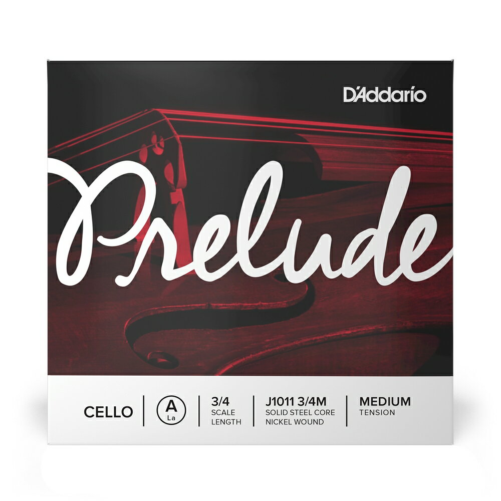 【5と0のつく日はエントリーでポイント4倍】D'Addario チェロ弦 J1011 3/4M PR ...