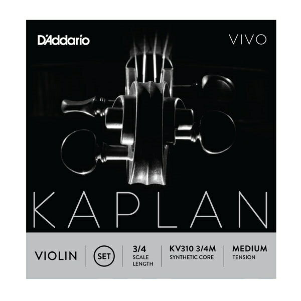 y50̂̓Gg[Ń|Cg4{zD'Addario oCI KV310 3/4M KAPLAN VIVO Zbg 3/4XP[ ~fBAeV [daddario __I @CI]