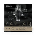 D'Addario バイオリン弦 KS311W 4/4M KAPLAN NON-WHISTLINGアルミニウムワウンド弦 E線 バラ弦 4/4スケール ミディア...