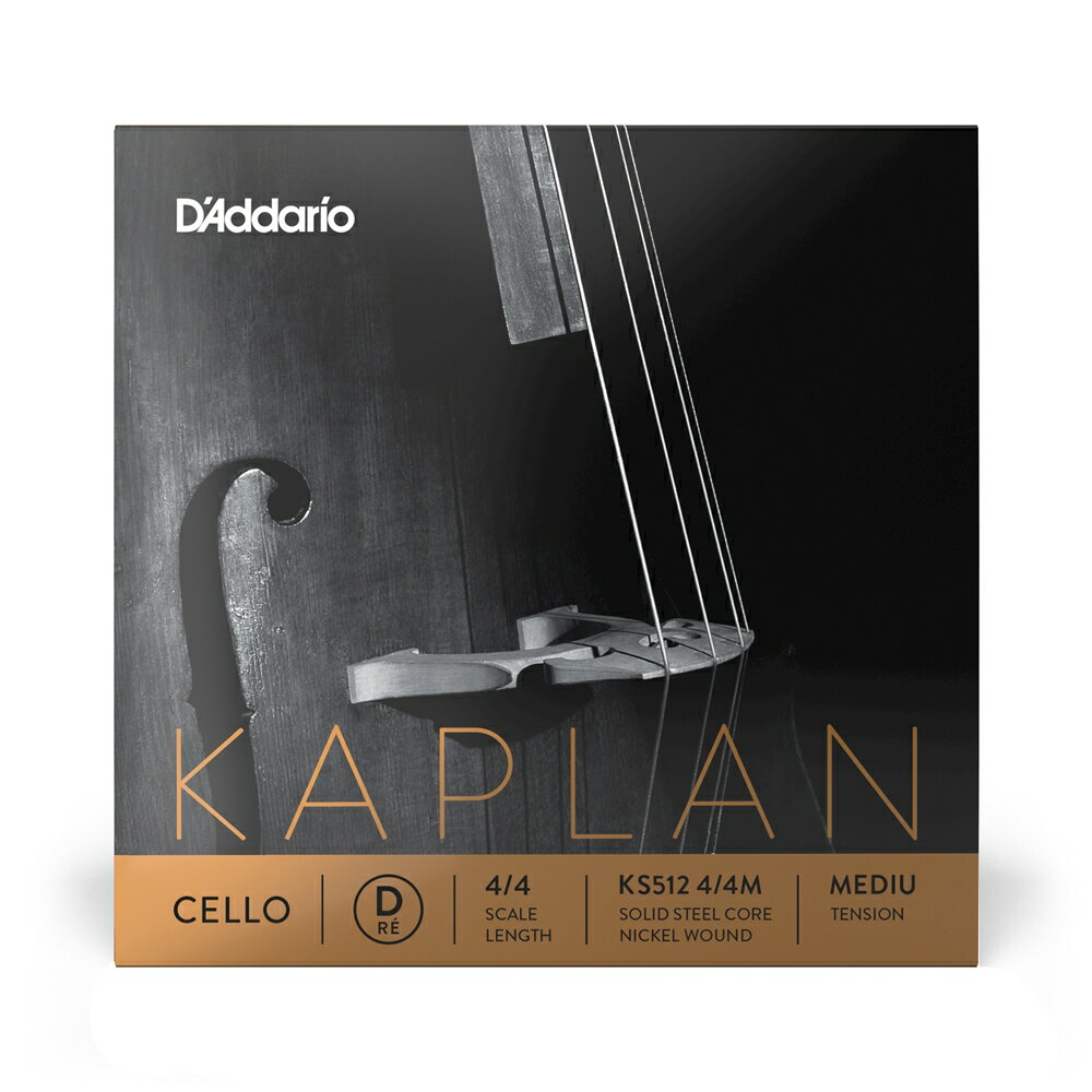 Kaplan Cello Strings Kaplan のチェロセットはニュアンスを重視するミュージシャンのために作られました。その構造はピアニッシモなど小さくソフトな音でもクリアなサウンドを引き出すことが出来ます。カプランのチェロセットは暖かく心地の良いサウンドで、多様な音を表現します。全体にバランスの取れた安定したテンションです。