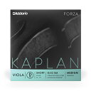 【5と0のつく日はエントリーでポイント4倍】D'Addario ヴィオラ弦 K412 SM KAPLAN FORZA D線 バラ弦 ショートスケール ミディアムテンション [daddario ダダリオ ビオラ弦]【ゆうパケット対応】＊