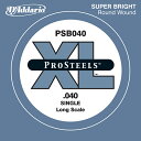 D'Addario ベース バラ弦 PSB040 Prosteels 【 daddario ダダリオ ベース弦 psb040 】【5と0のつく日はエントリー等でポイント4倍】【ゆうパケット対応】*