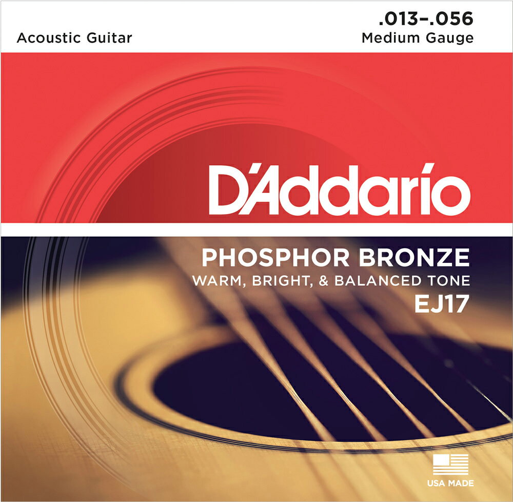 【5と0のつく日はエントリーでポイント4倍】D'Addario ダダリオ アコースティックギター弦 バルクセット弦 EJ17-B25 …